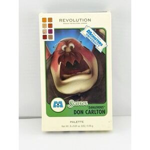 Makeup Revolution Monsters University Don Carlton Eyeshadow Palette. New In Box